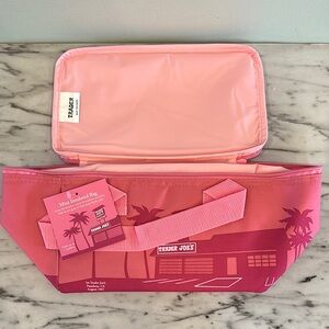 NWT Trader Joe's Pink Mini Insulated Bag